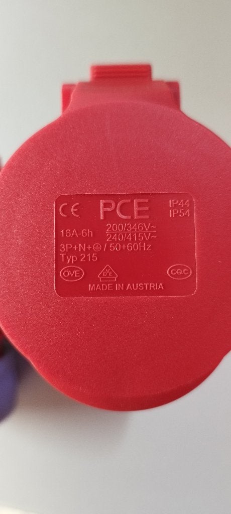 CEE Krachtstroom (400 Volt) stekker vrouwelijk, Ophalen of Verzenden, Nieuw, Stekker