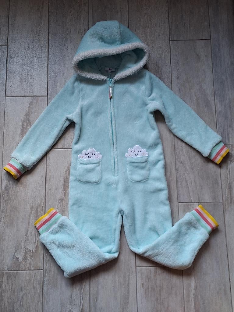 ✿ M116 - Onesie rainbow, Kinderen en Baby's, Kinderkleding | Maat 116, Zo goed als nieuw, Meisje, Nacht- of Onderkleding, Ophalen of Verzenden