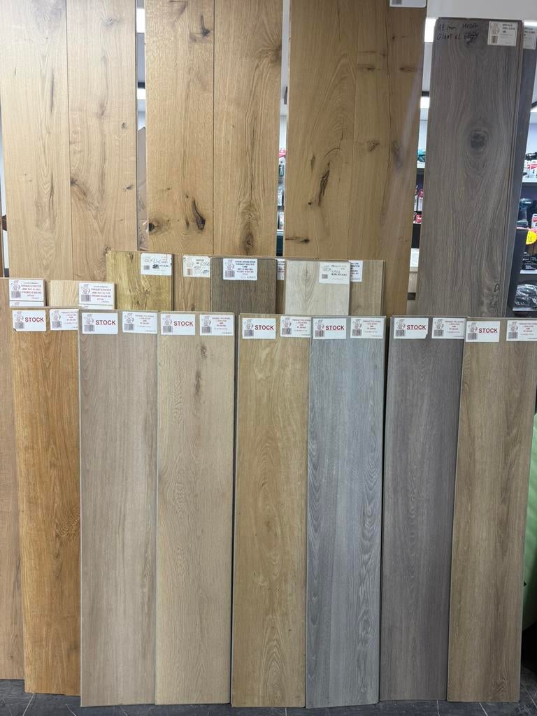 ✅📣Parquet VINYLE PVC + sous couche intégrée en 5 & 6mm ‼️, Enlèvement, Neuf, Parquet