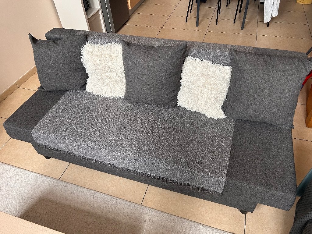 Canapé-lit convertible, Maison & Meubles, Trois personnes, Moins de 75 cm, Comme neuf, Enlèvement