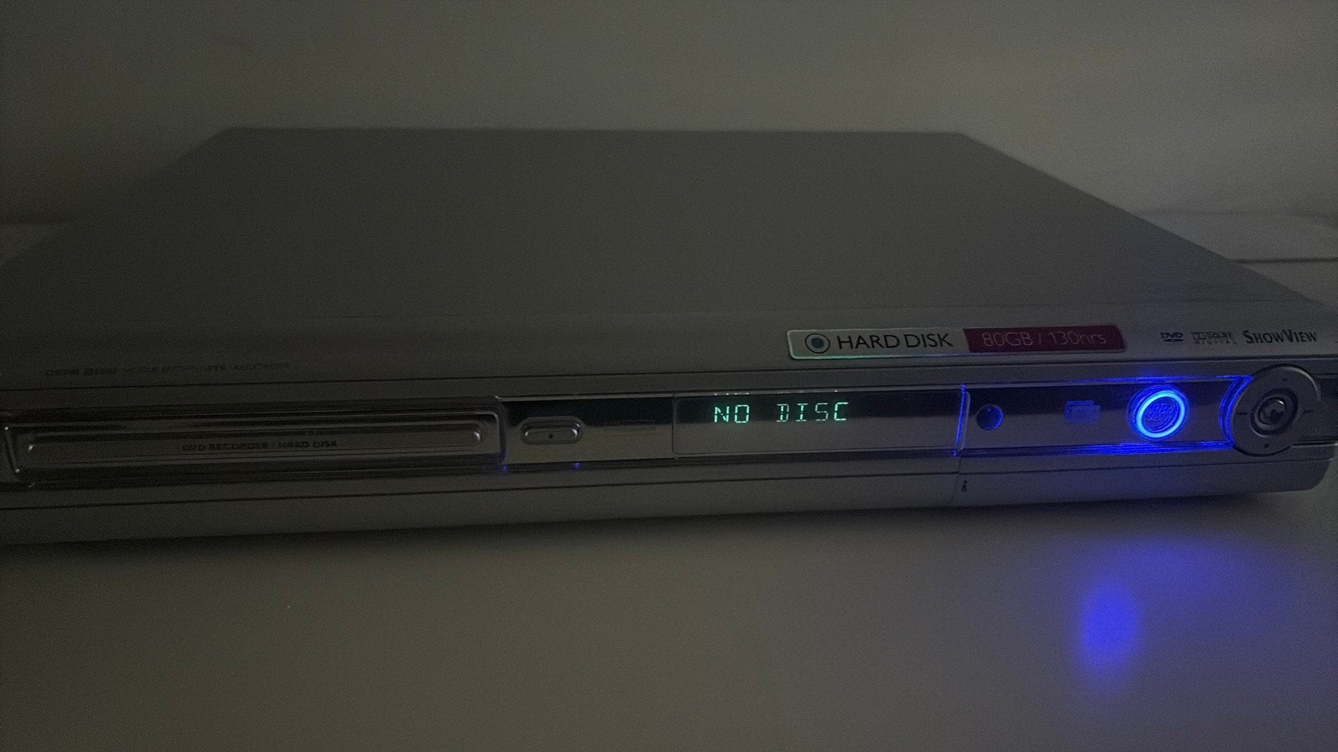 Philips dvd speler met 80GB HD, TV, Hi-fi & Vidéo, Enlèvement ou Envoi, Comme neuf, Philips