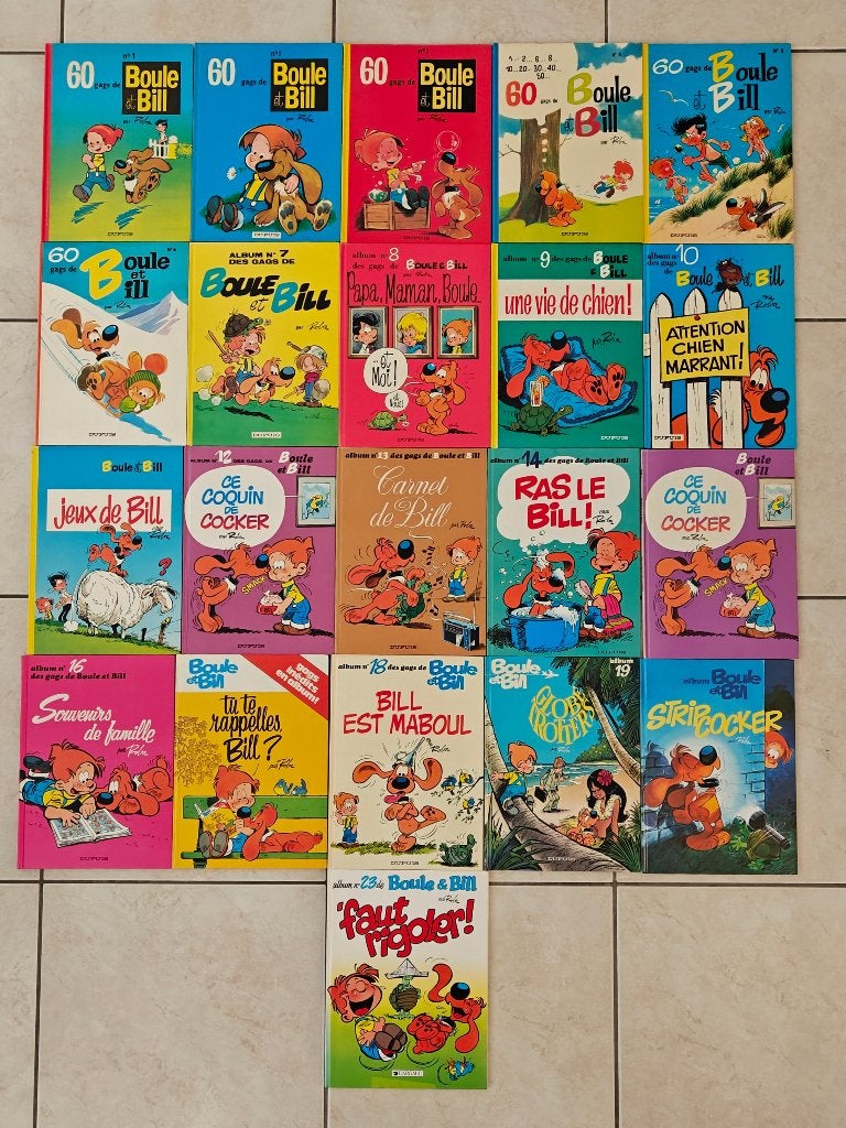 BD BOULE ET BILL Année 80, 90, Enlèvement ou Envoi, Utilisé