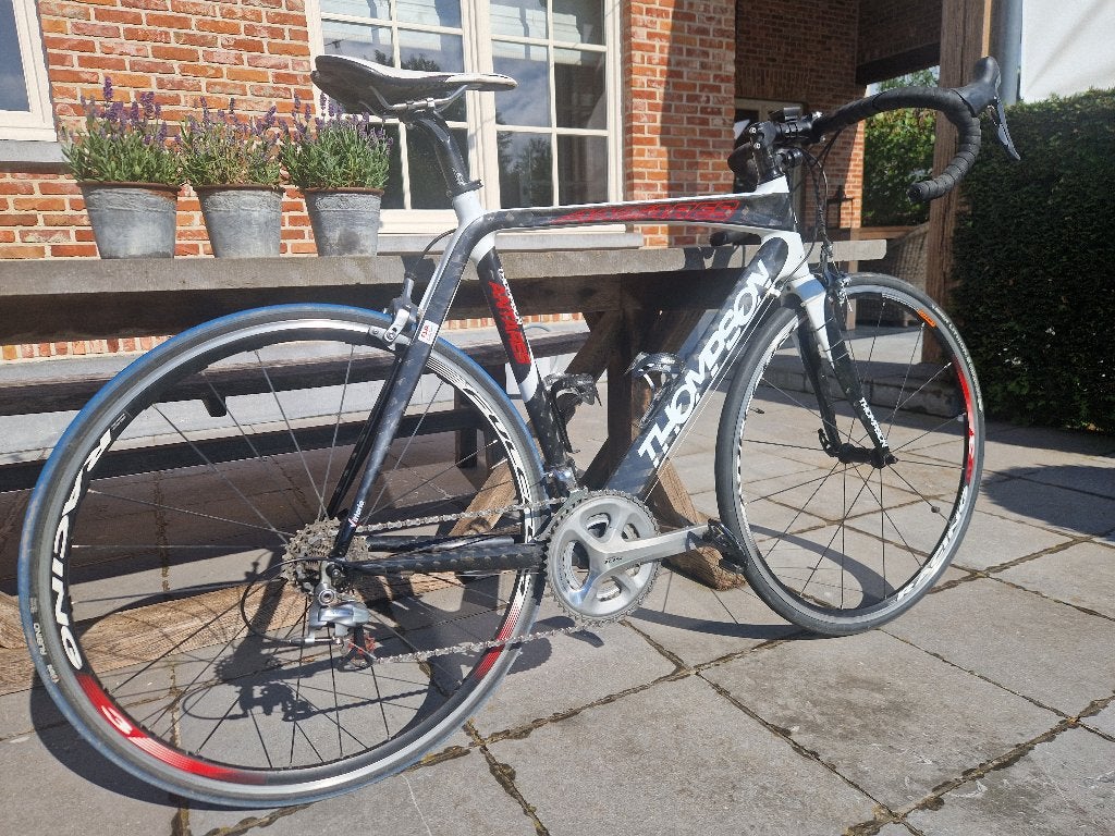 Koersfiets Thompson Antares, Autres marques, 10 à 15 vitesses, Frein sur jante, 57 à 61 cm