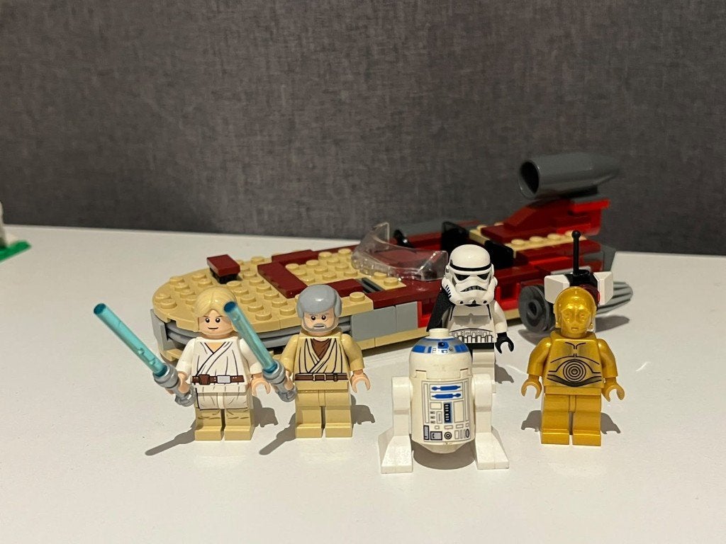 Lego Star Wars - Luke's Landspeeder 8092, Ophalen, Star Wars, Lego, Compleet