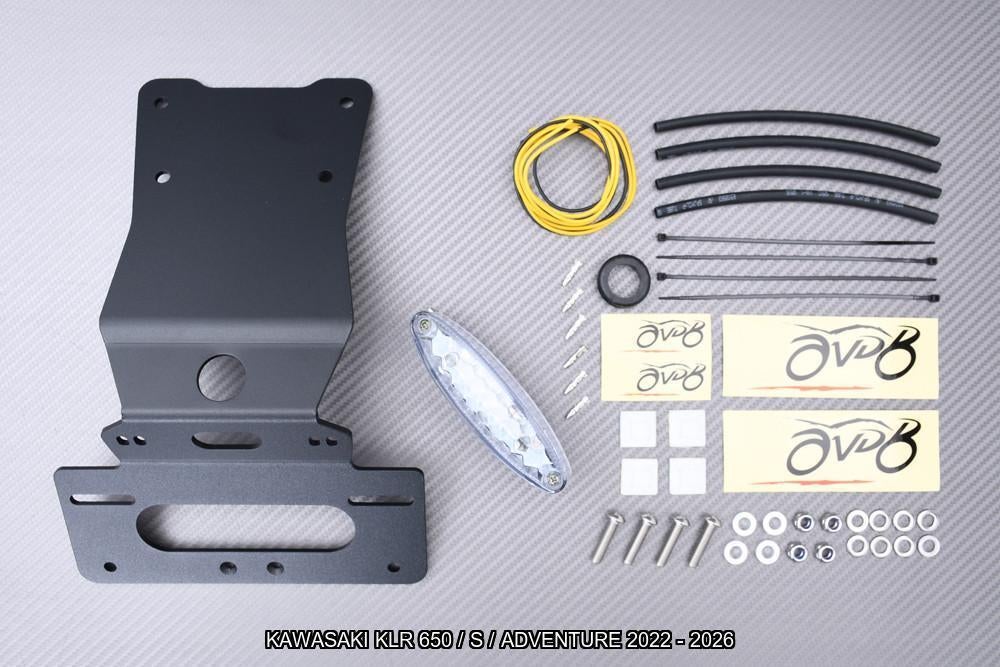Support de plaque KAWASAKI KLR 650 / S / ADVENTURE 2022 2026, Enlèvement ou Envoi, Neuf