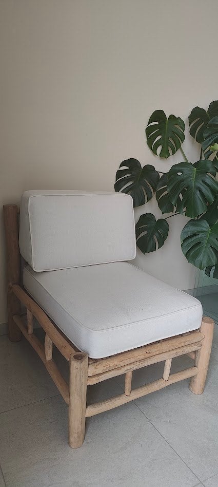 Pantai Casa Lounge set, Ophalen, Zo goed als nieuw, Hardhout, Loungeset