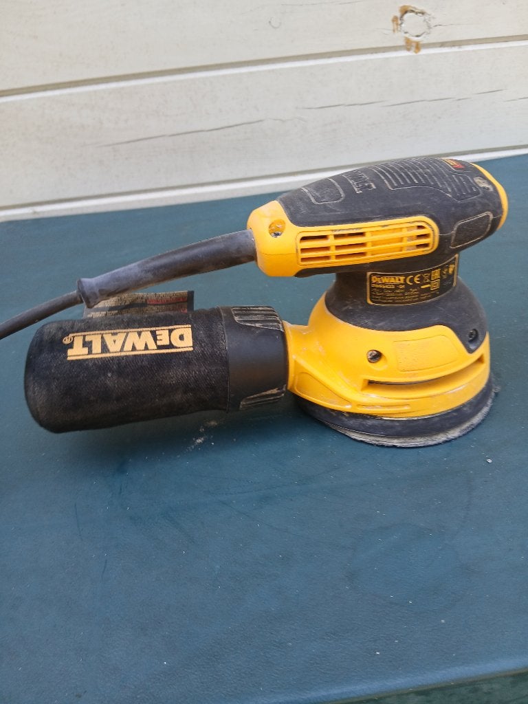 Ponceuse ronde Dewalt, Bricolage & Construction, Enlèvement, Comme neuf, Ponceuse circulaire