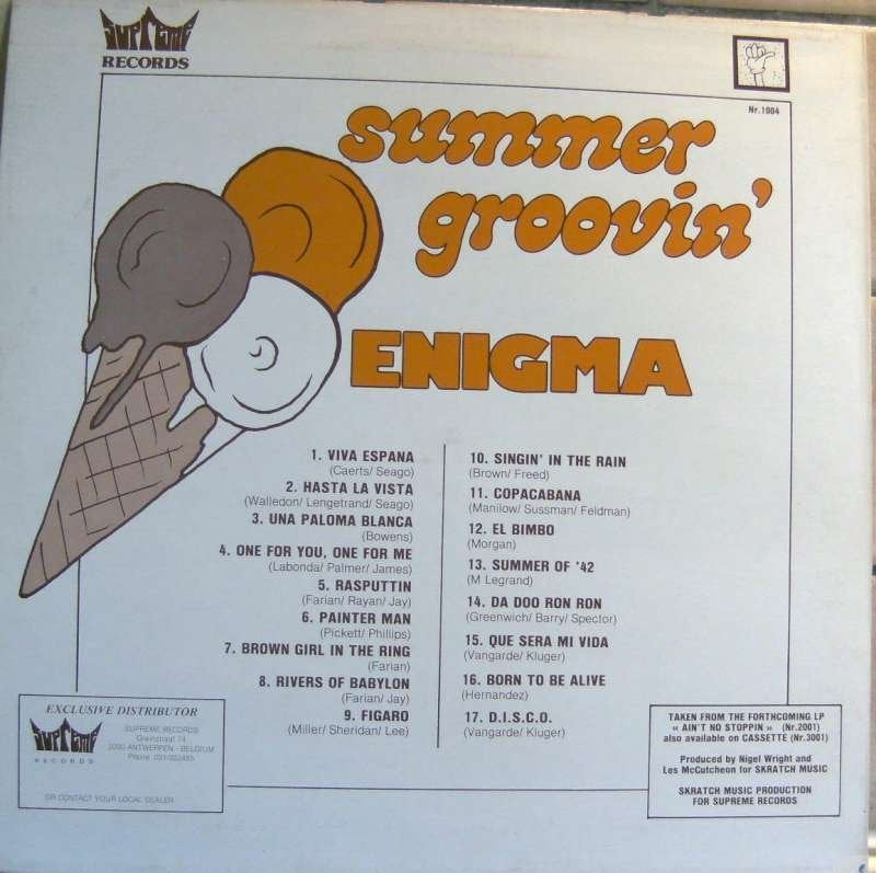 maxi single Enigma - Summer Groovin', LP, Ophalen of Verzenden, Zo goed als nieuw, Pop