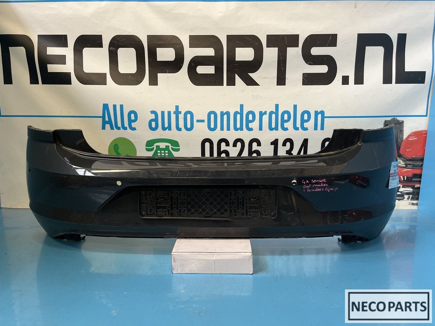 VOLKSWAGEN POLO 2G ACHTERBUMPER BUMPER ORIGINEEL, Gebruikt, -, Volkswagen, -