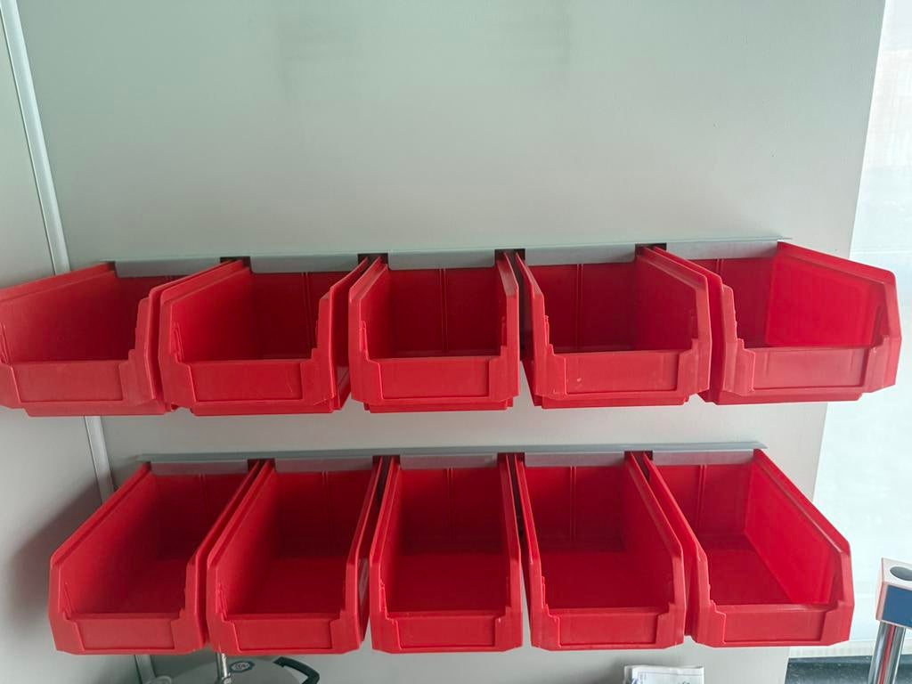 Gereedschap bakjes 14 stuks, Doe-het-zelf en Bouw, Ophalen, Gebruikt