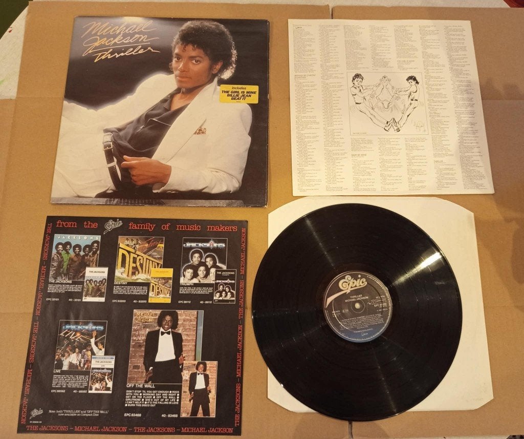 LP Michael Jackson, Cd's en Dvd's, Promo, Ophalen, LP