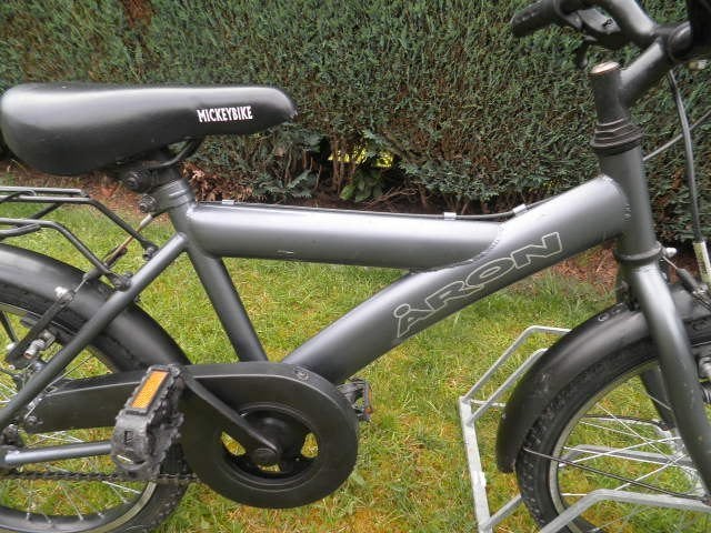 kinderfietsje Jongens  18", Fietsen en Brommers, Ophalen, Velgrem, Aron, 16 tot 20 inch