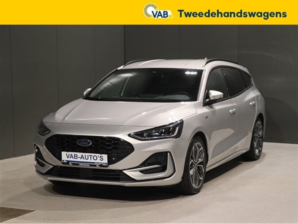 Ford Focus   1.0T Mild HYBRID ST-LINE X  155 pk POWERSHIFT, Auto's, 114 kW, Zwart, 127 g/km, 155 pk