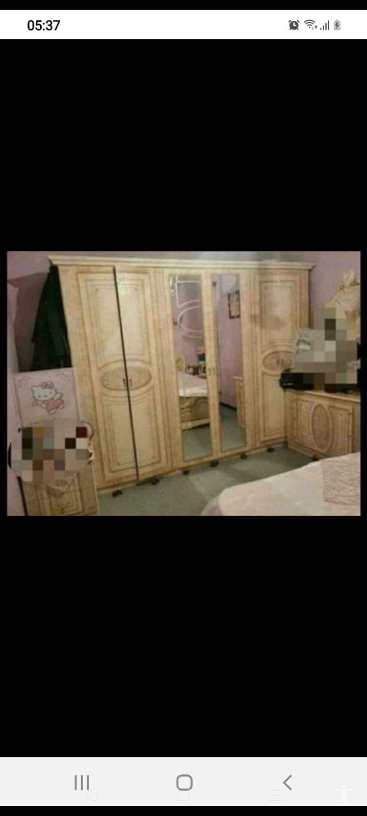 Chambre a coucher 2 personne, Enlèvement