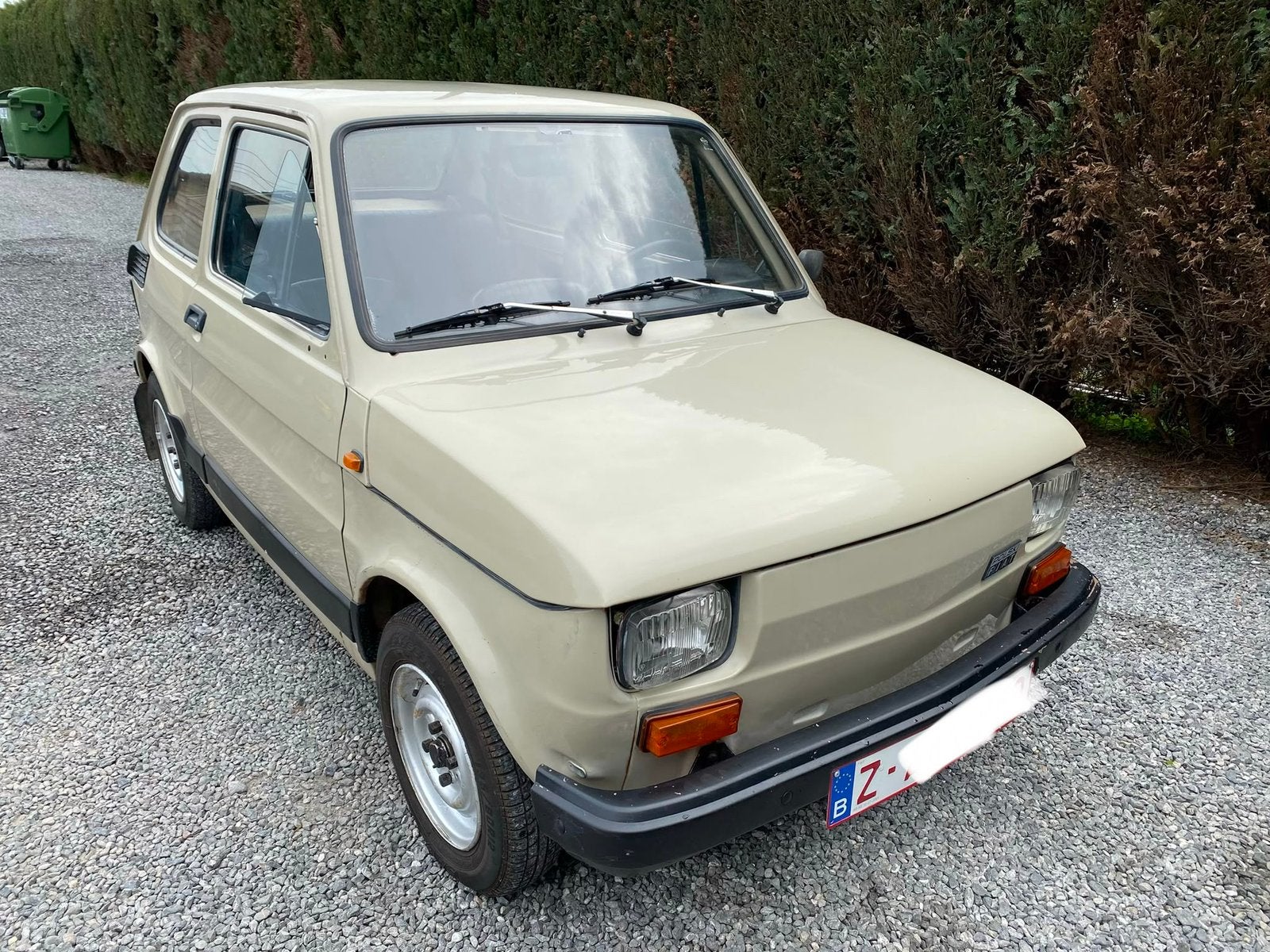 Fiat 126P 652cm2, Autos, Oldtimers & Ancêtres, Cuir, Achat, Boîte manuelle, 2 portes