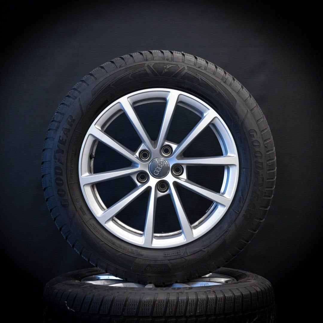 Winterbanden velgen Audi A6 225/60 R17, Auto-onderdelen, Gebruikt, -, -, Banden en Velgen