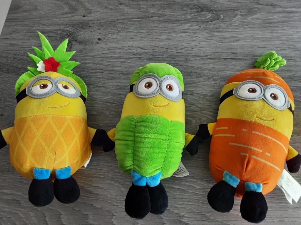 3 Knuffels Minion, Ophalen