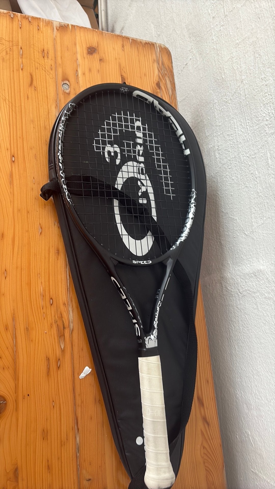 Tennisracket, Ophalen, Zo goed als nieuw