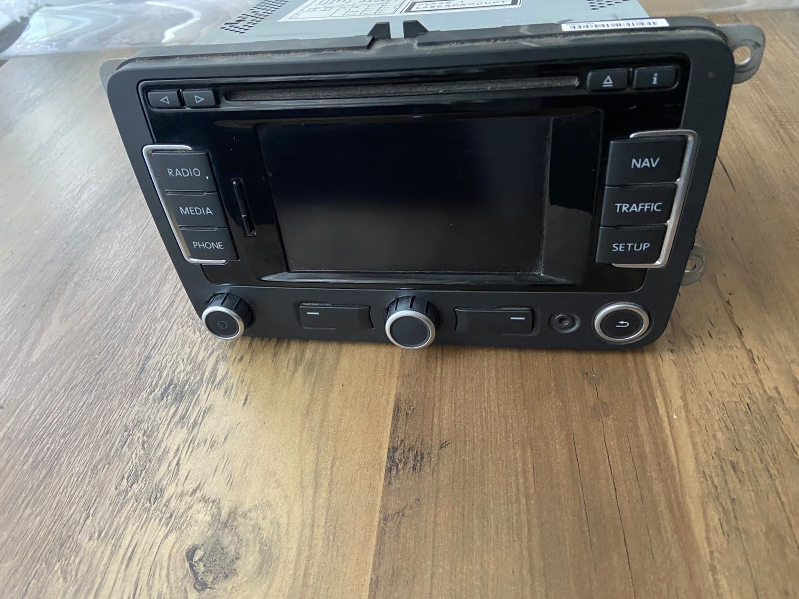 Autoradio GPS VW RNS 310 - Volkswagen Golf 6 + (2010), Enlèvement, Comme neuf