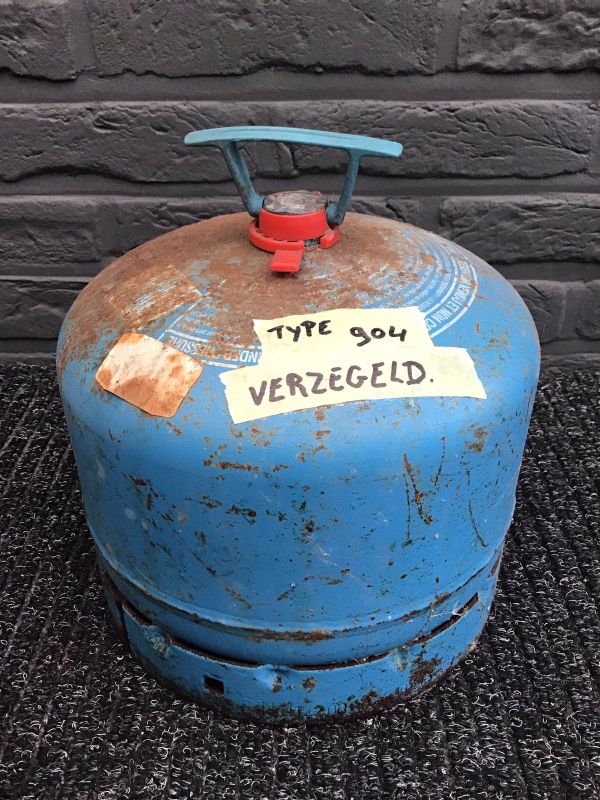 Campingas type 904 ( klein = 1,80kg ) = nog verzegelde dop !, Caravanes & Camping, Enlèvement, Comme neuf
