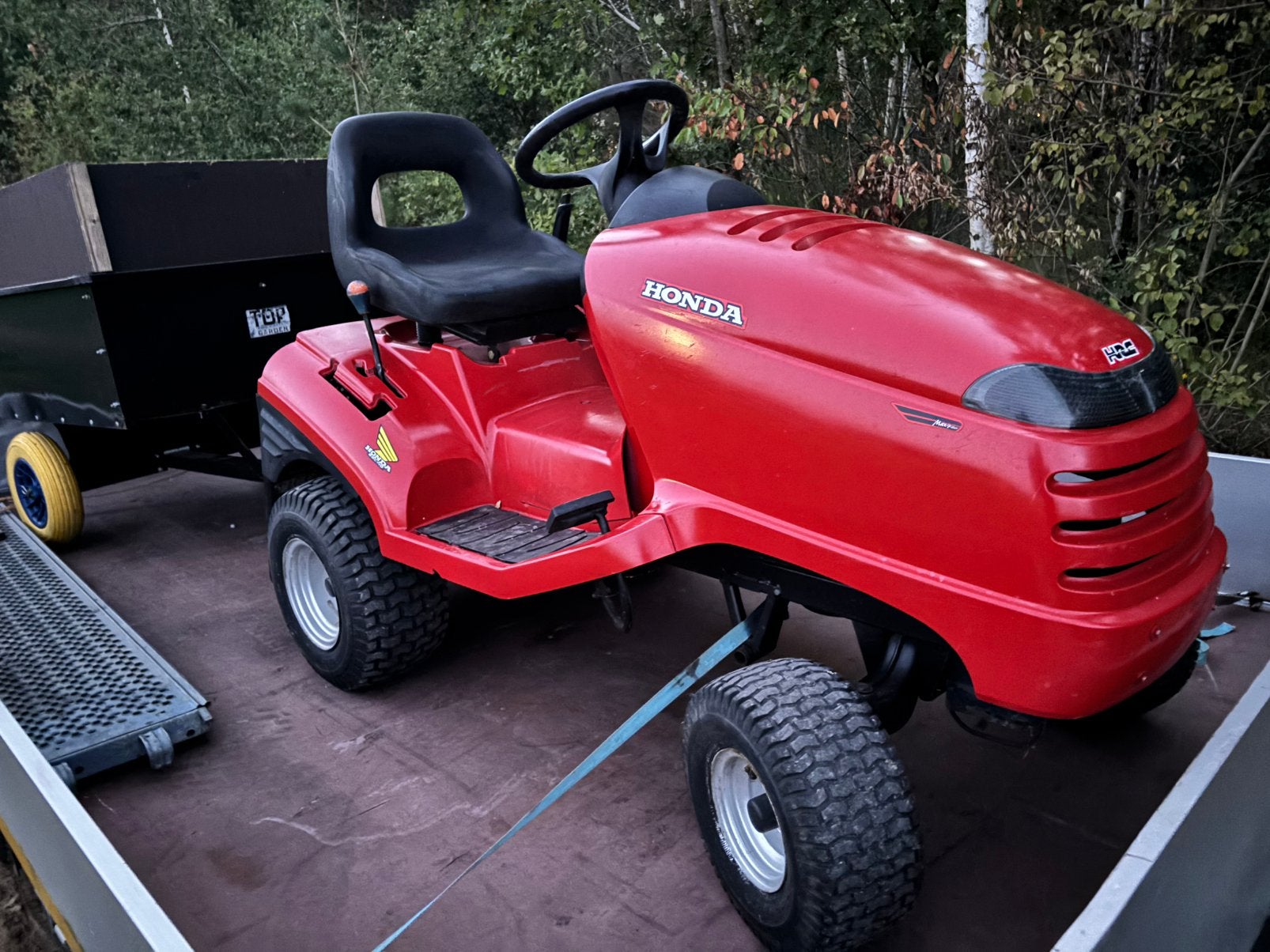 Honda V-twin trekker met aanhangwagen, Tuin en Terras, Ophalen of Verzenden, Zo goed als nieuw, Versnellingen