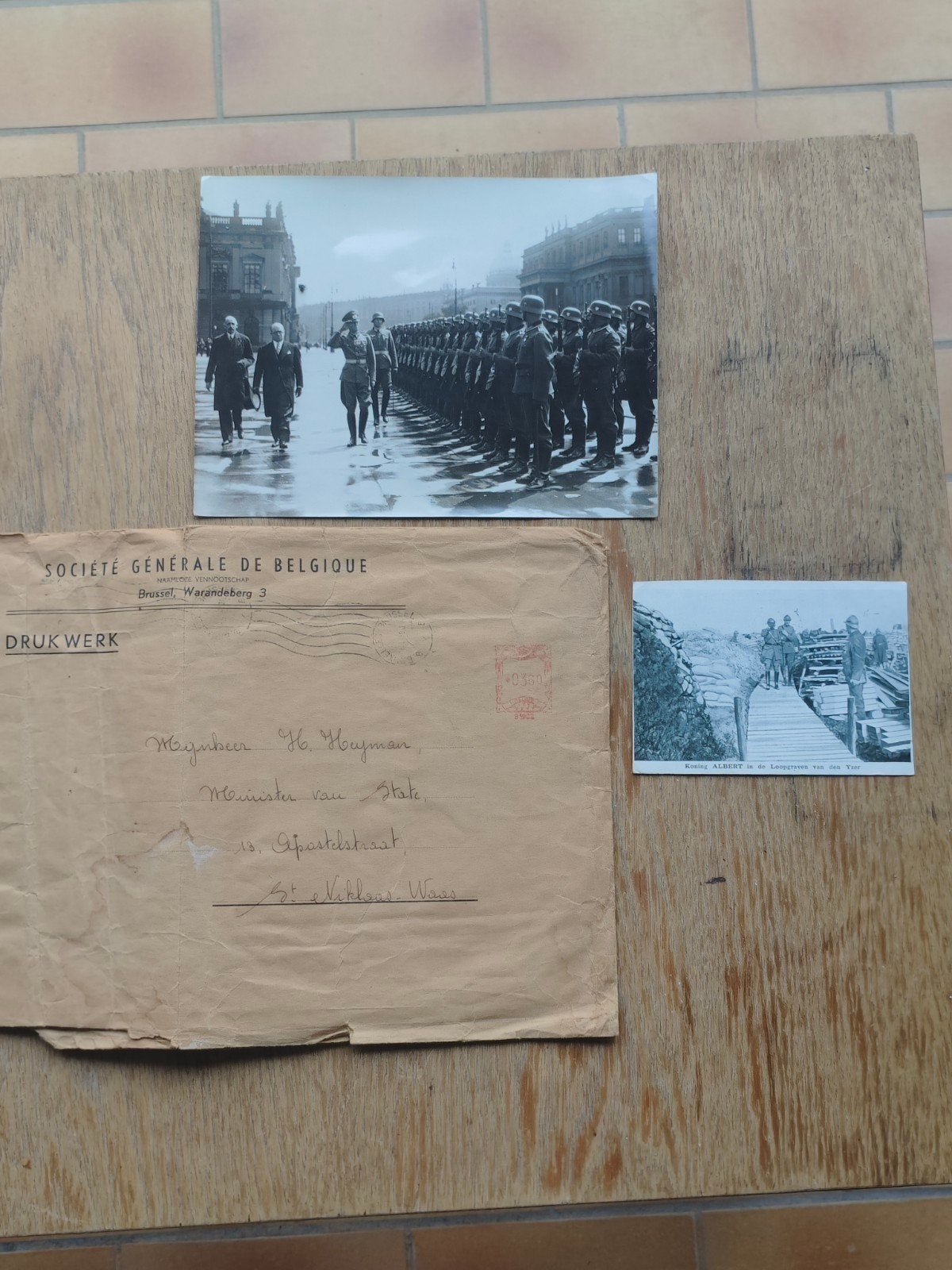 Uniek historisch archief Hendrik Heyman – Foto Berlijn 1938, Ophalen of Verzenden