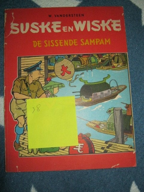 oude suske en wiske strip, Eén stripboek, Ophalen, Gelezen, Willy Vandersteen