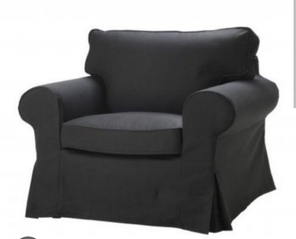 Housse idemo noir 1 place ektop ikea, Maison & Meubles, Enlèvement