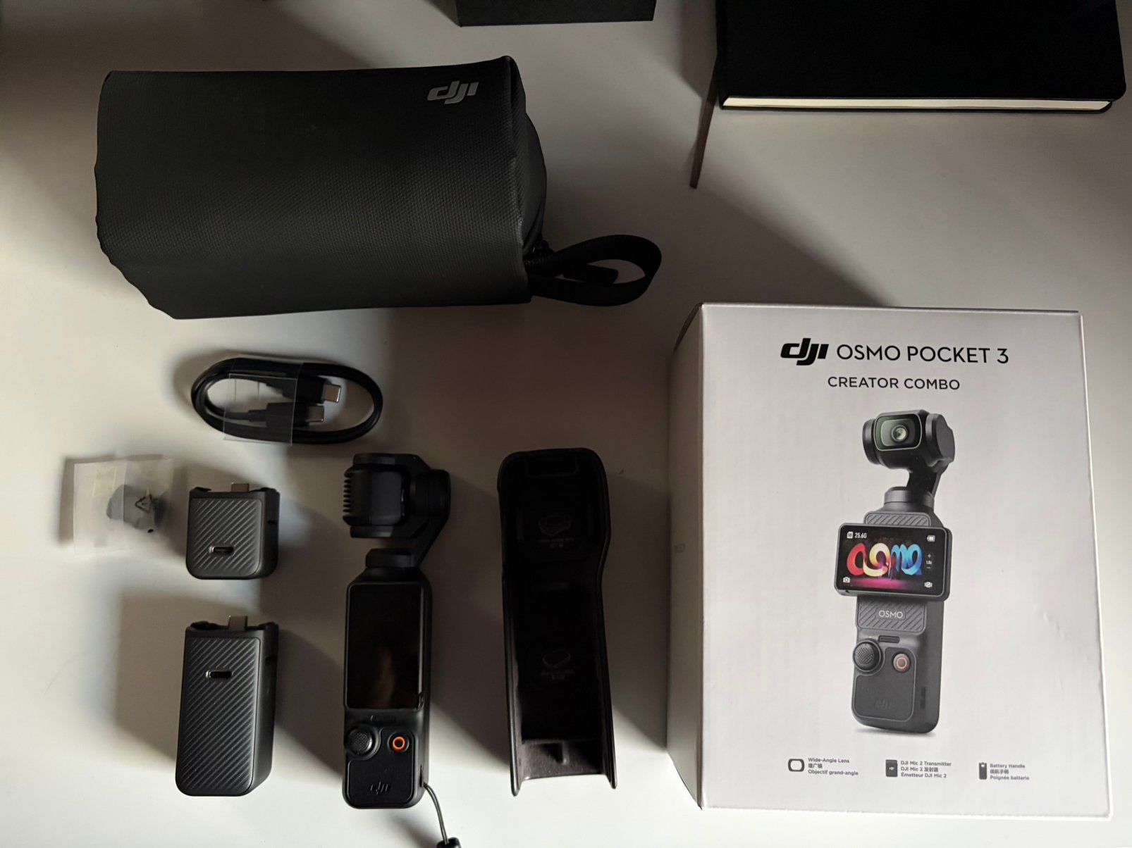 DJI Osmo Pocket 3 Creator Combo + ND filters, Audio, Tv en Foto, Ophalen, Zo goed als nieuw