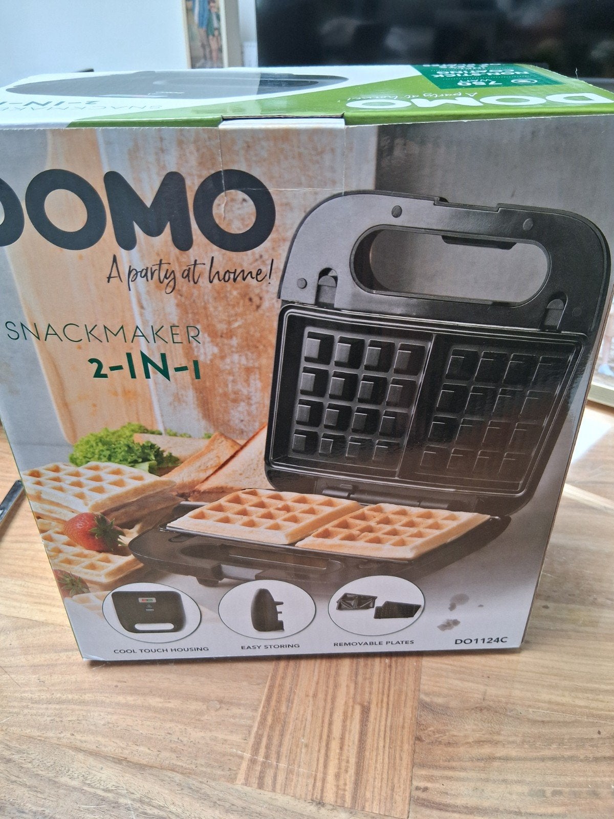 Domo snackmaker 2in 1.., Ophalen of Verzenden