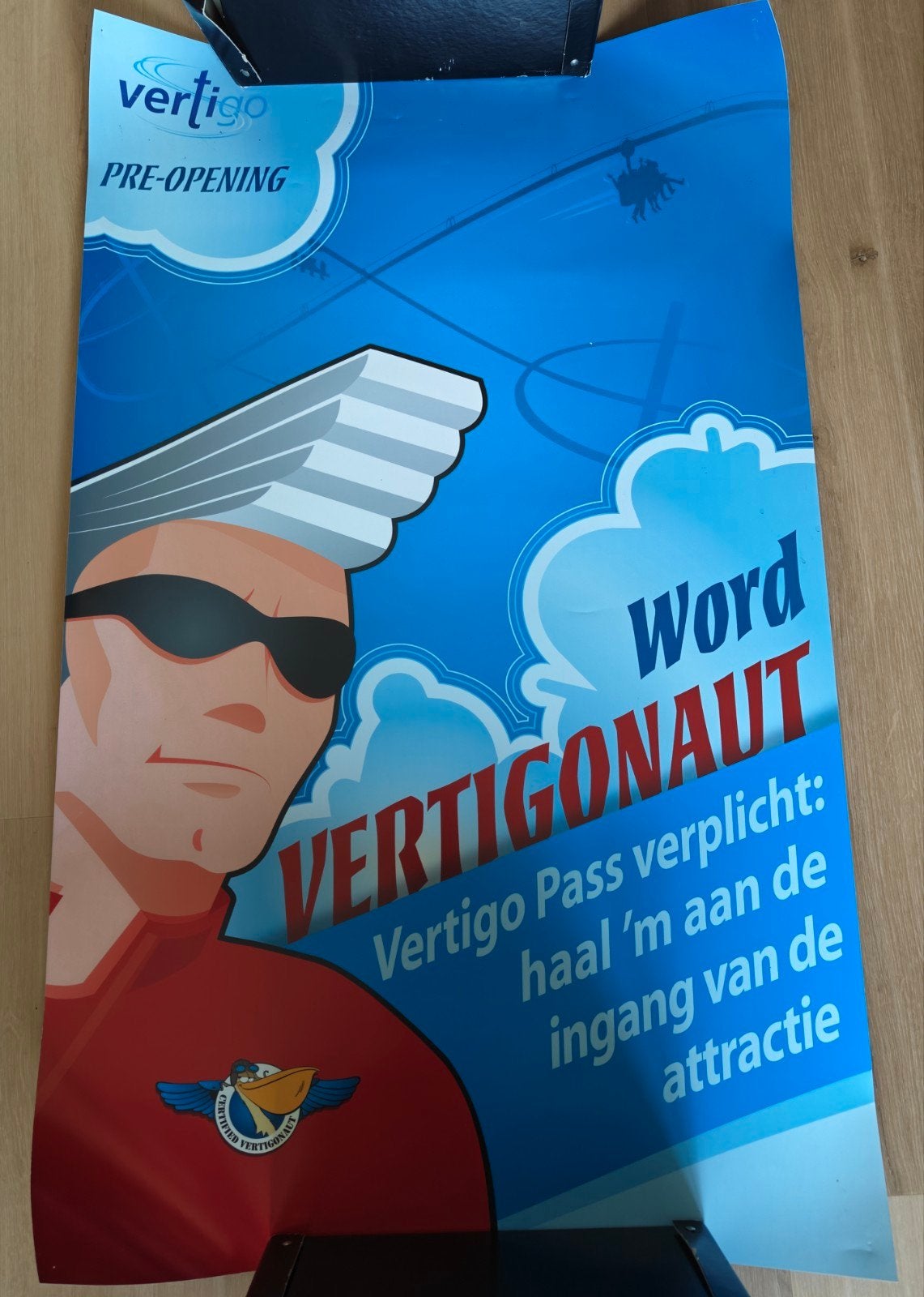 Affiche Walibi Vertigo, Collections, Enlèvement
