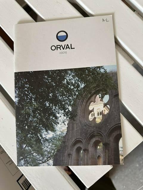 abdij Orval trappist folder 2012, Enlèvement ou Envoi, Comme neuf, Autres types, Autres marques