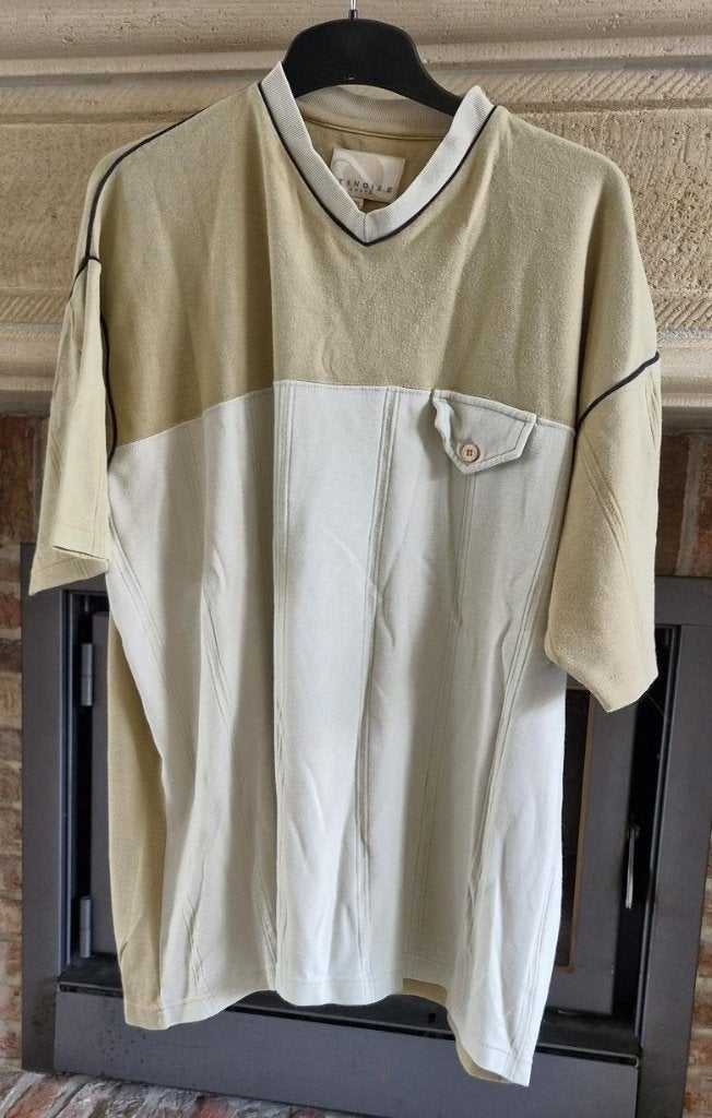 Its Noize - Tshirt KM pour homme - écru/beige - taille XXL, Beige, Autres tailles, Its Noize, Porté