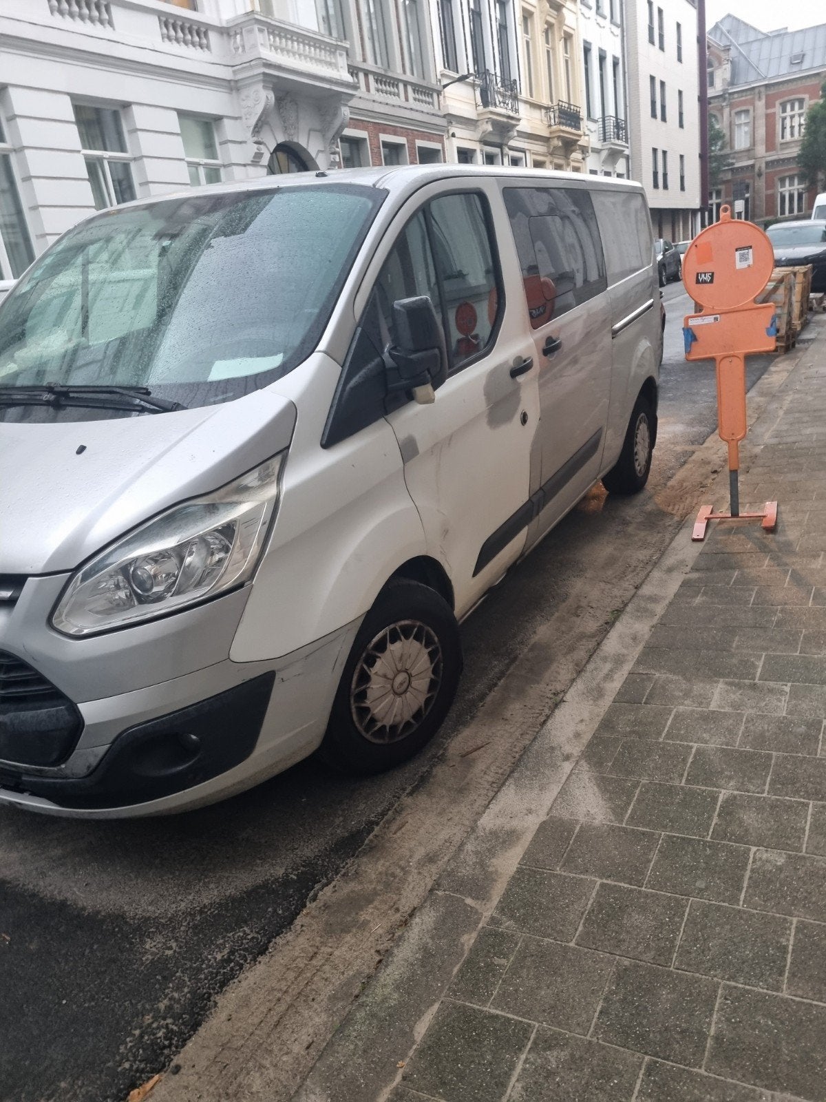 Ford transit custom 2.2 Tdci LH2h 6plaatsen, Auto's, Voorwielaandrijving, Euro 5, Monovolume, 6 zetels