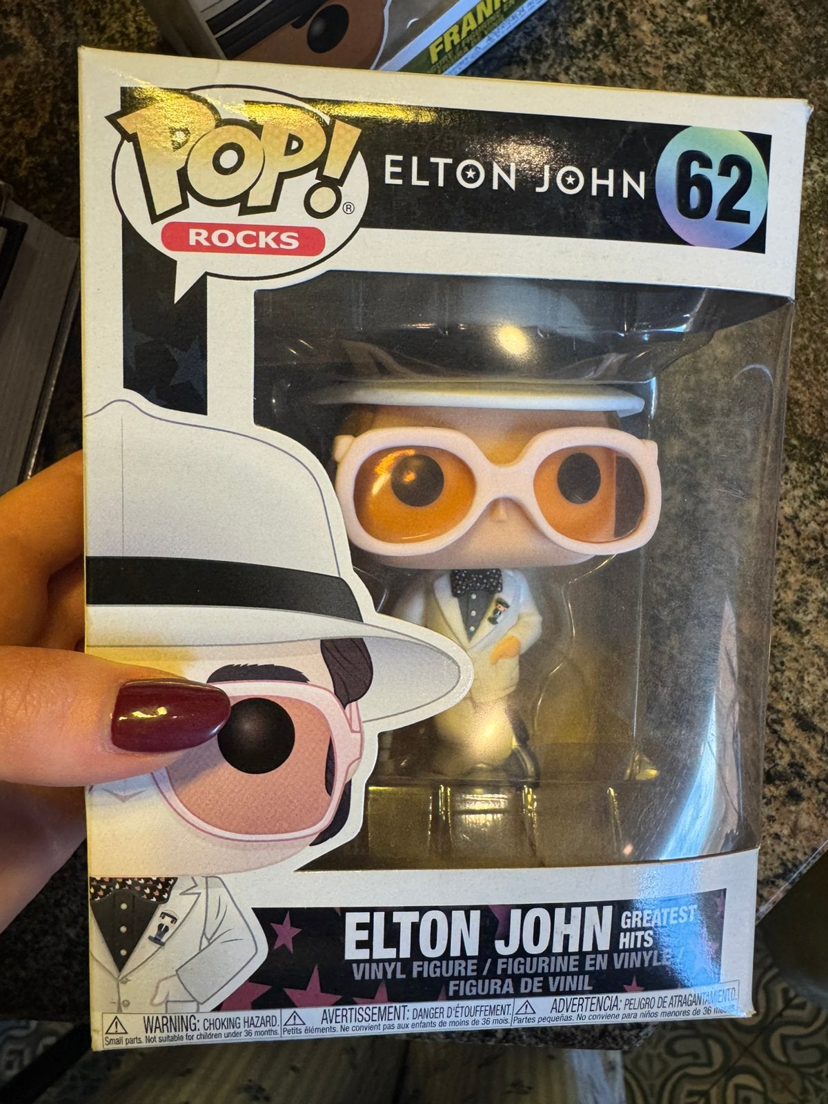 Funko elton john 62, Ophalen of Verzenden, Zo goed als nieuw