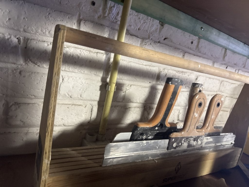 Lot d'outils de finition et spatules, Bricolage & Construction, Enlèvement, Utilisé, Jeu d'outils