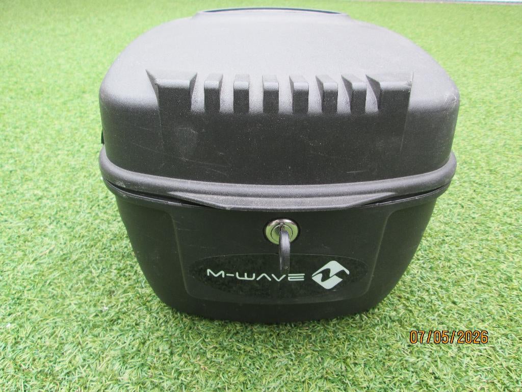 fiets opbergbox, Fietsen en Brommers, Ophalen, Gebruikt, Fietsmand, M-Wave