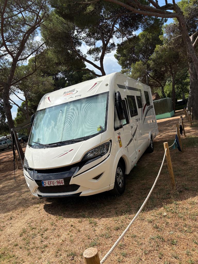 Mc Louis Nevis, Caravans en Kamperen, Mobilhomes, Integraal, Koelkast, Fiat, Airbags