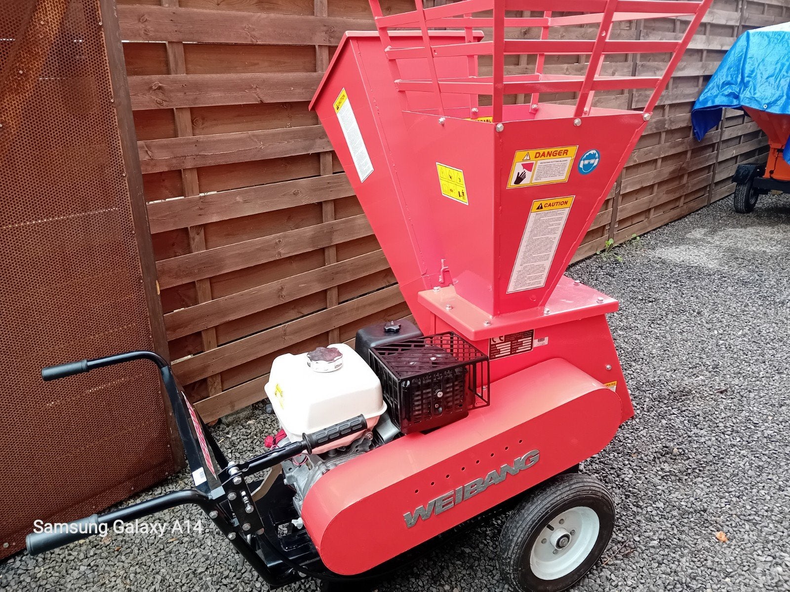 weibang WB 80 hakselaar / shredder, Tuin en Terras, Hakselaars, Ophalen, Zo goed als nieuw