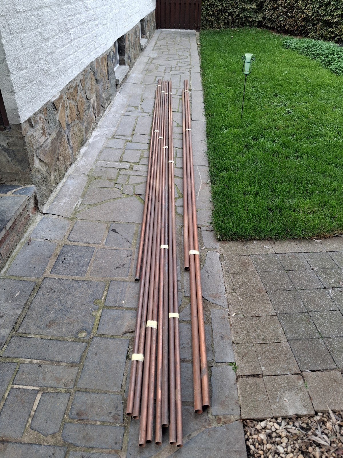 Koperen buizen, Doe-het-zelf en Bouw, Ophalen, Nieuw, Koper of Messing