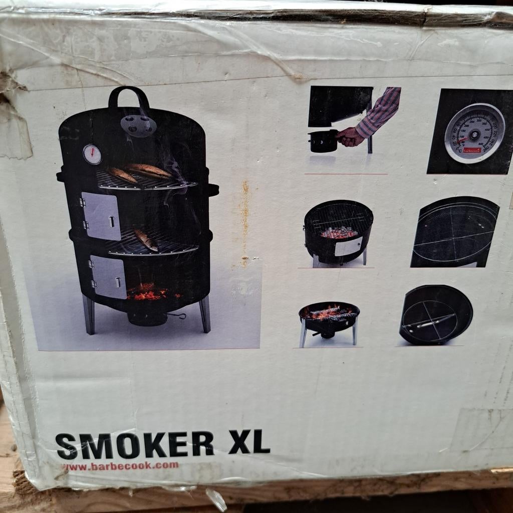 Rookoven SMOKER XL barbecook, Tuin en Terras, Houtskoolbarbecues, Ophalen, Nieuw, Barbecook