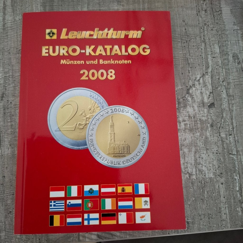Catalogus Euromunten verschillende jaartallen, Ophalen, Boek of Naslagwerk