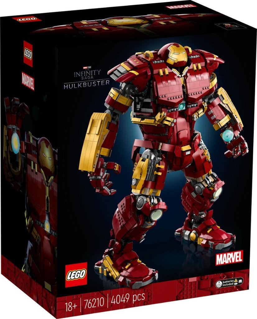 LEGO NIEUW SEALED 76210 Hulkbuster, Neuf, Lego, Ensemble complet, Pièces supplémentaires incluses