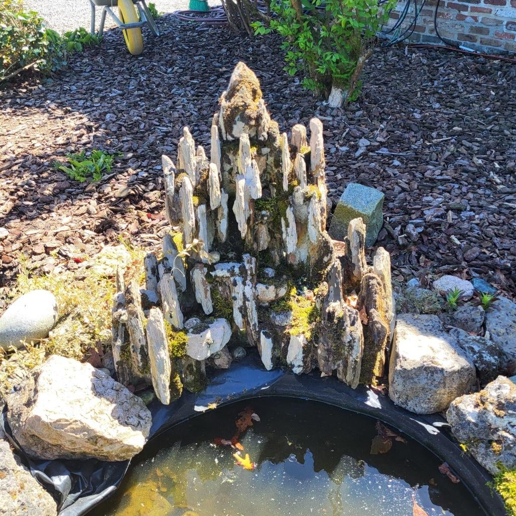 Watervalletje uit lavasteen en bijh. stenen, Ophalen, Gebruikt, Overige materialen, Waterval