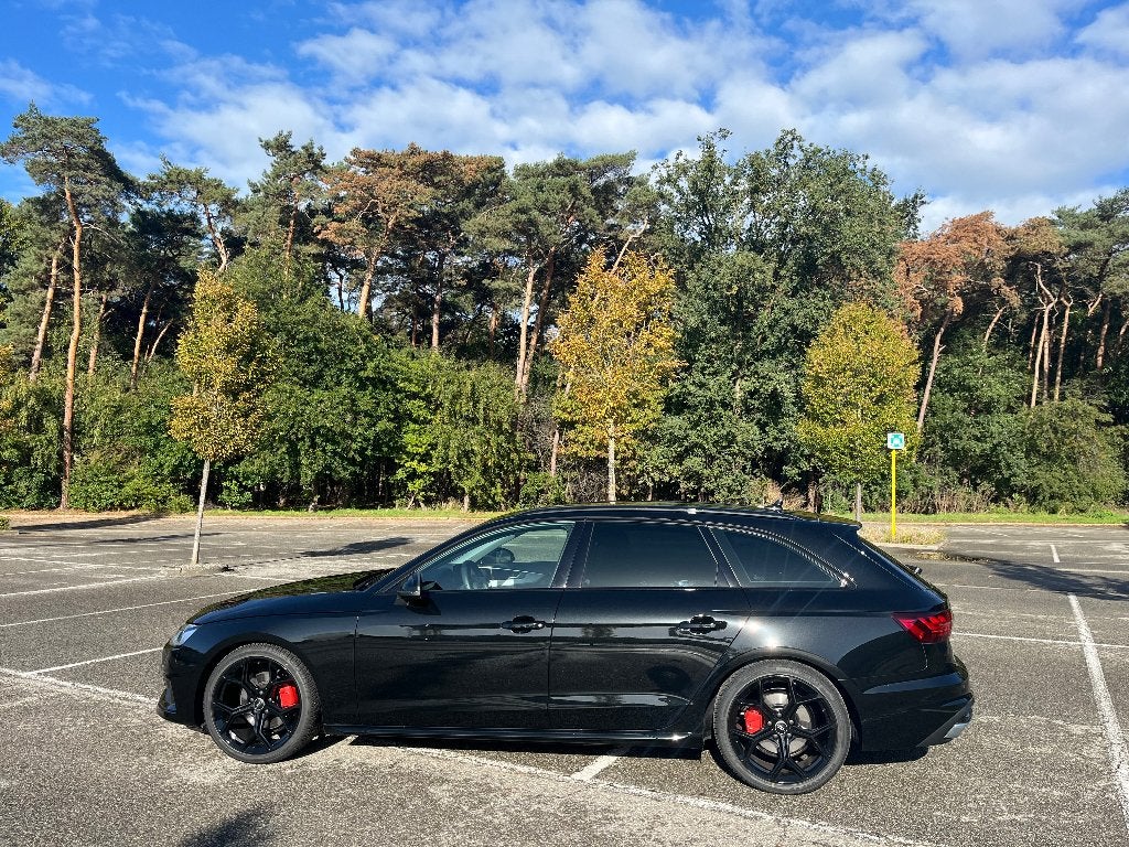 Audi A 4 Avant, Auto's, Stof, A4, Zwart, Break
