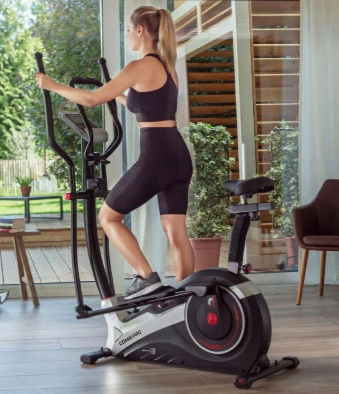 combi crosstrainer en hometrainer, Sports & Fitness, Appareils de fitness, Enlèvement