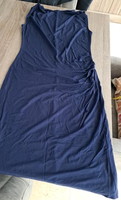 Anna Field aansluitende donkerblauwe jurk medium, Kleding | Dames, Jurken, Maat 38/40 (M), Anna Field, Blauw, Ophalen of Verzenden