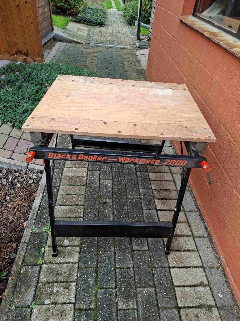 Workmate 2000 Black & Decker, Doe-het-zelf en Bouw, Ophalen, Gebruikt, Inklapbaar