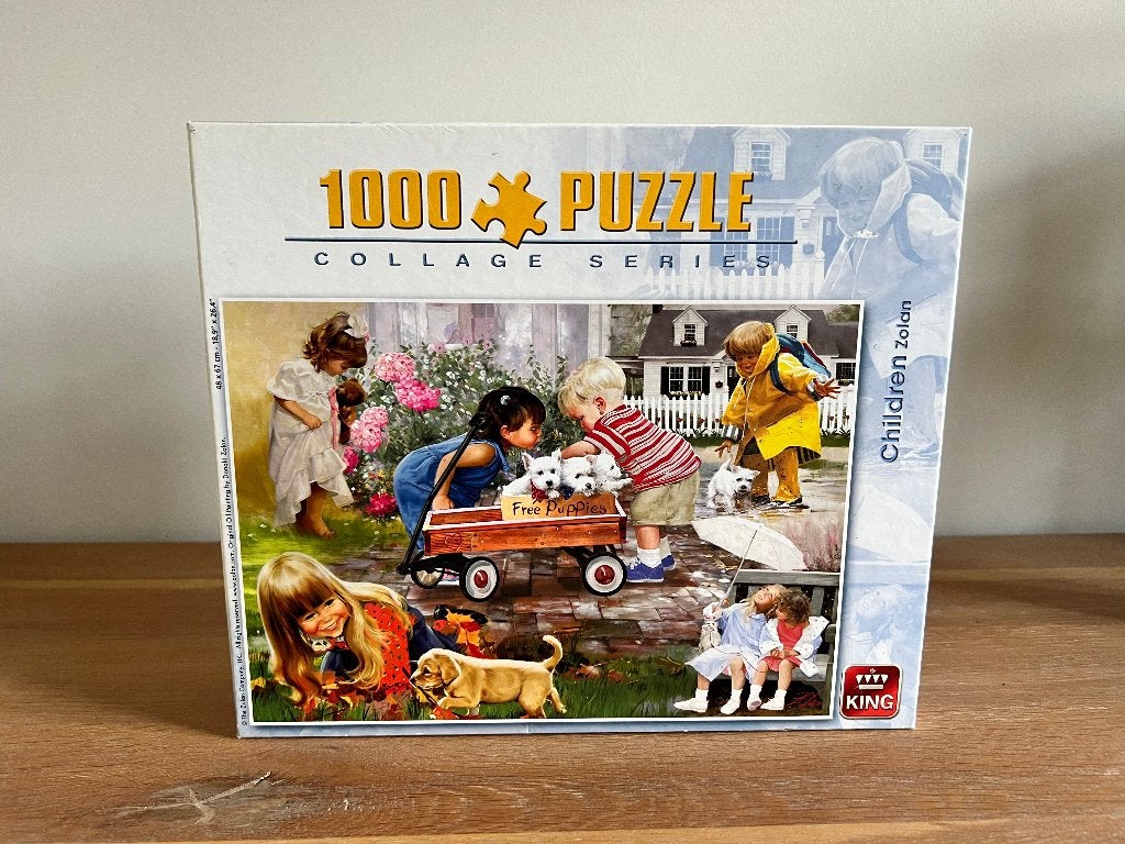 Puzzel King Collage series - Children Zolan, Hobby en Vrije tijd, Denksport en Puzzels, Ophalen of Verzenden, 500 t/m 1500 stukjes