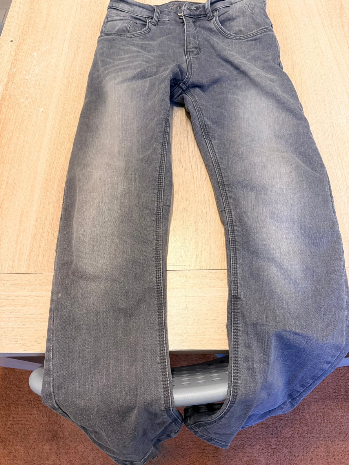 Moto broek jeans/kevlar, Kleding | Heren, Spijkerbroeken en Jeans, Ophalen, Zo goed als nieuw